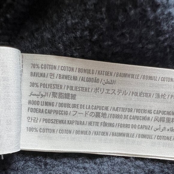 Abercrombie & Fitch Men's Pullover Soft Navy Blue Hoodie, Size XL, EC! - Picture 9 of 14